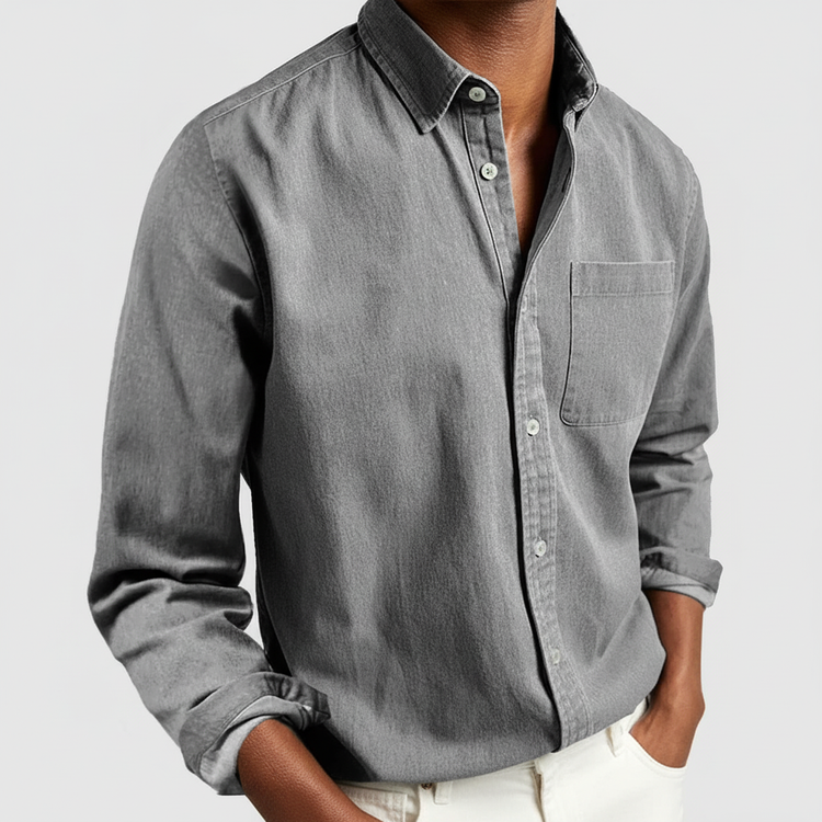 Ethan | Classic Casual Long Sleeve Men's Shirt