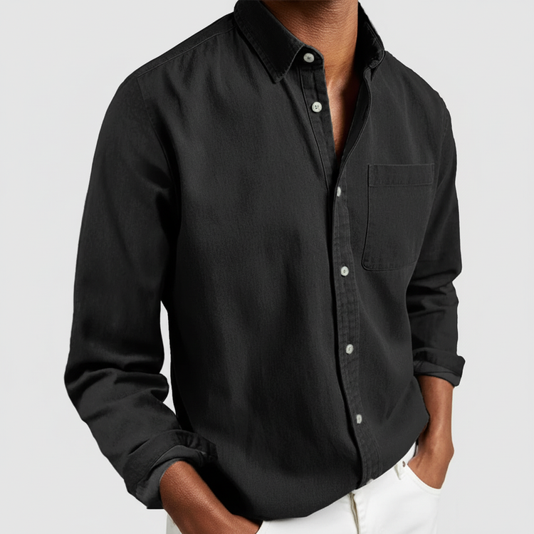 Ethan | Classic Casual Long Sleeve Men's Shirt