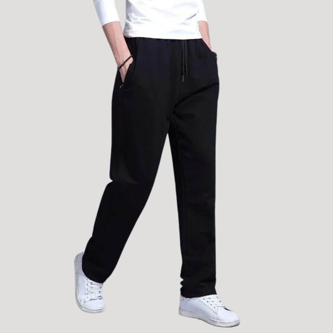 Ethan | Cozy Fleece-Lined Mens Joggers for Winter Comfort