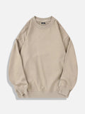 Mens oversized hoodie front view, cozy relaxed pullover sweatshirt