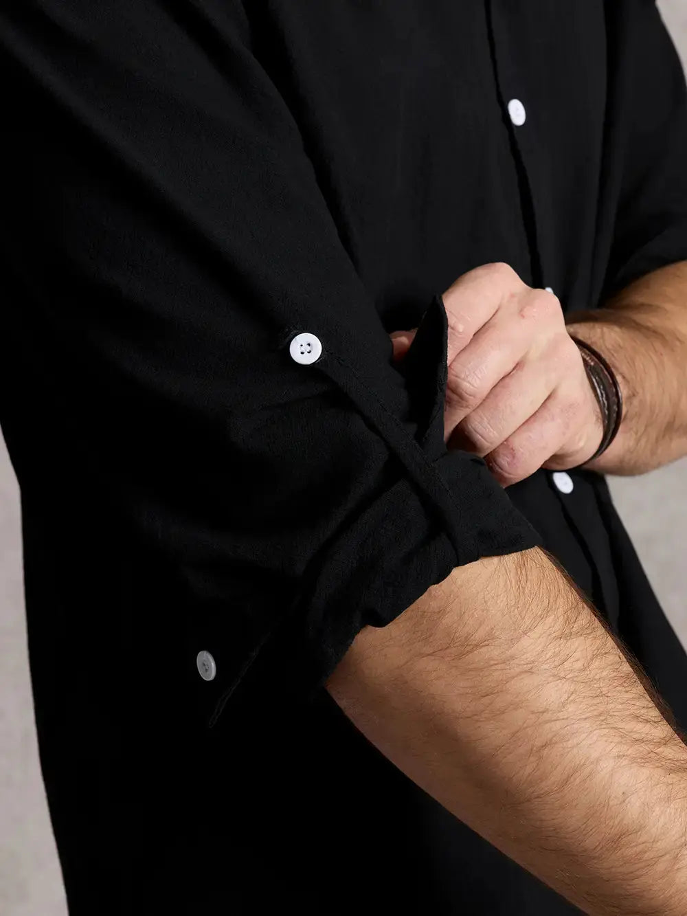 Ethan | Lightweight Breathable Linen Blend Men's Shirt