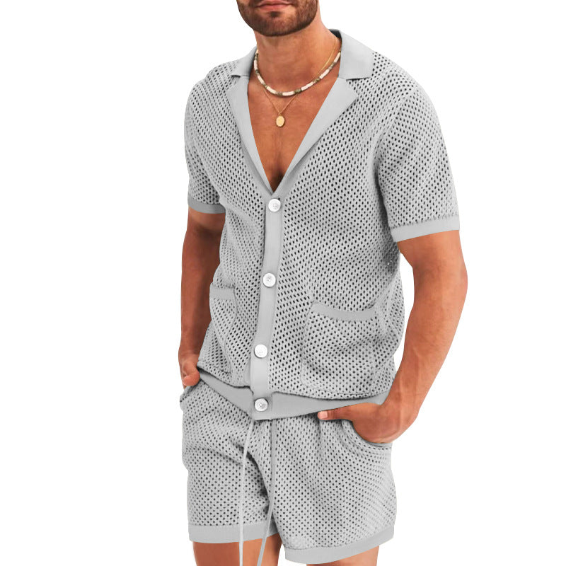 Ethan | Lightweight Breathable Summer Shirt and Shorts Set