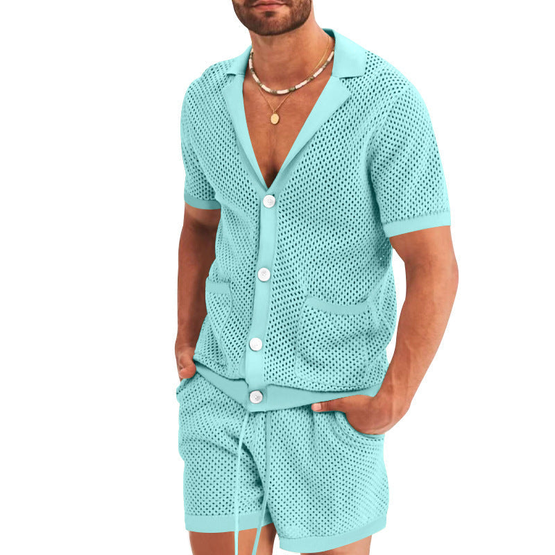 Ethan | Lightweight Breathable Summer Shirt and Shorts Set