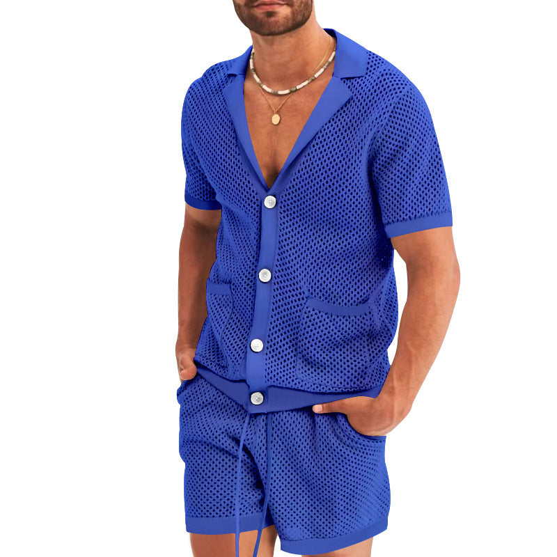 Ethan | Lightweight Breathable Summer Shirt and Shorts Set