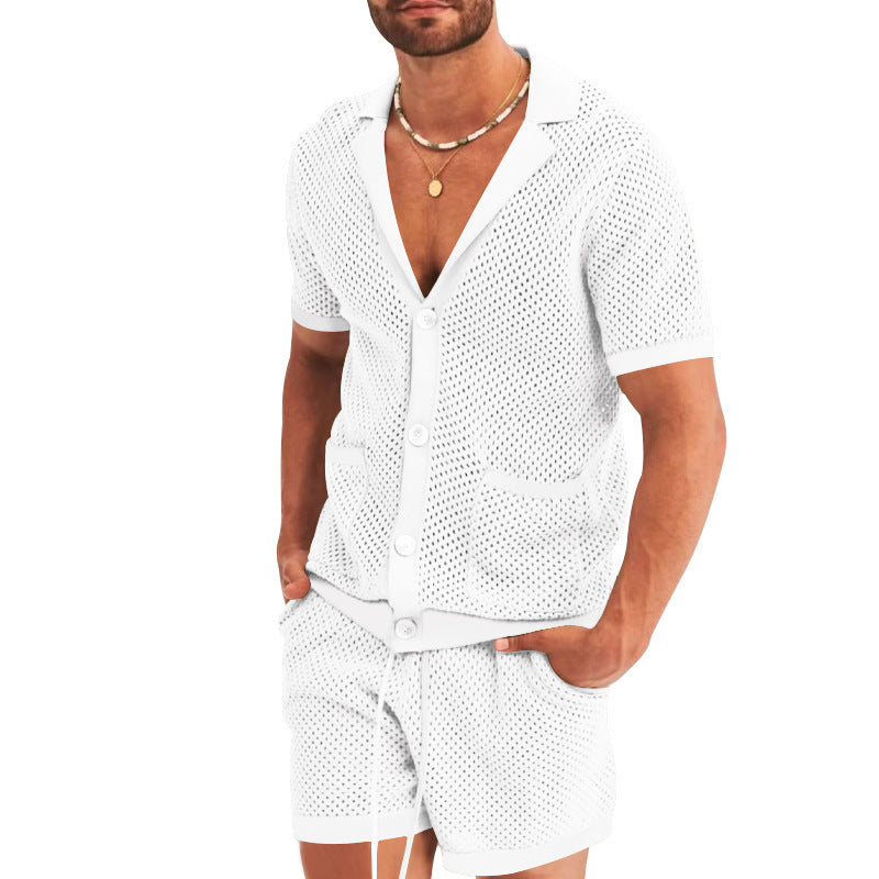 Ethan | Lightweight Breathable Summer Shirt and Shorts Set