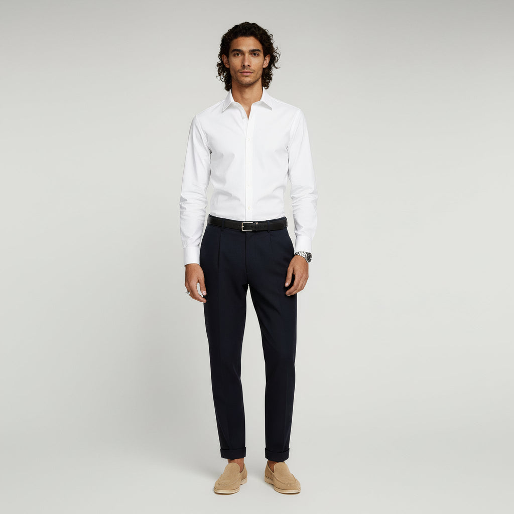 Ethan | Modern Comfortable Men's Chinos with Pleats
