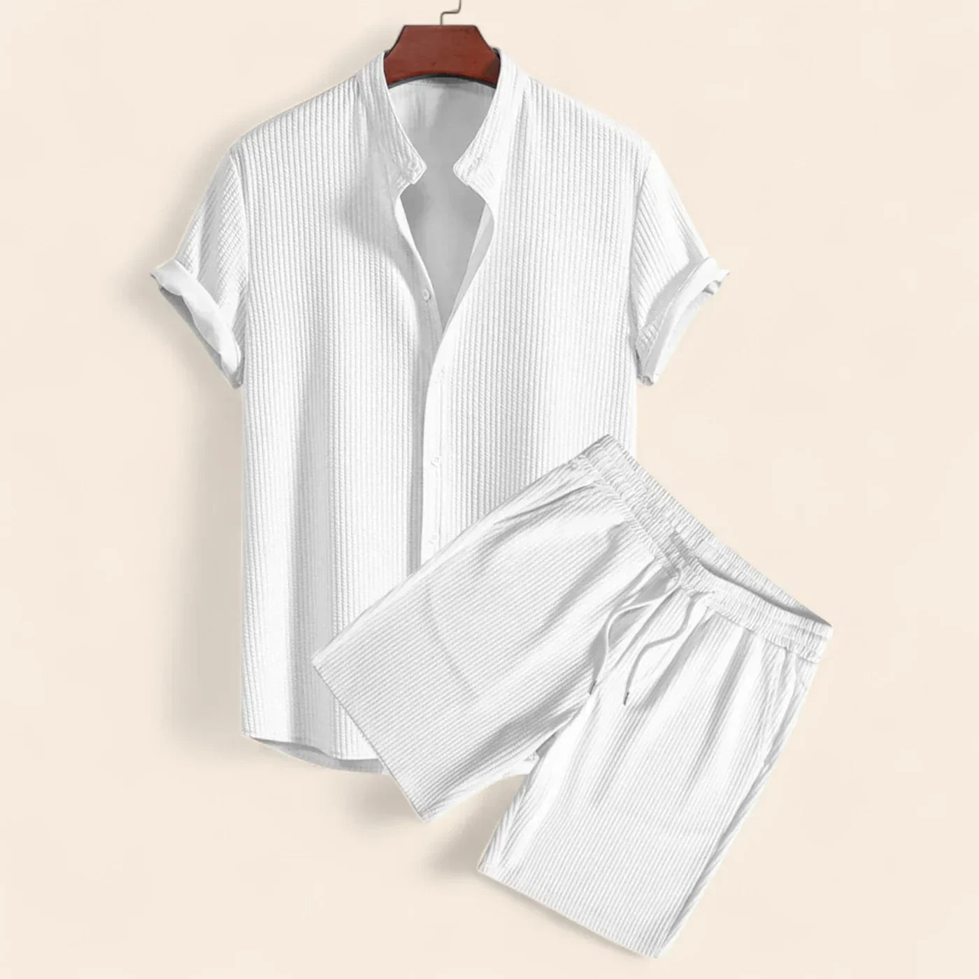 Ethan | Relaxed Fit Lightweight Linen Two Piece Set for Men