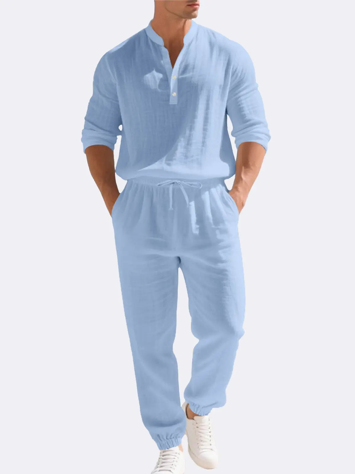 Ethan | Relaxed Lightweight Linen Set for Summer