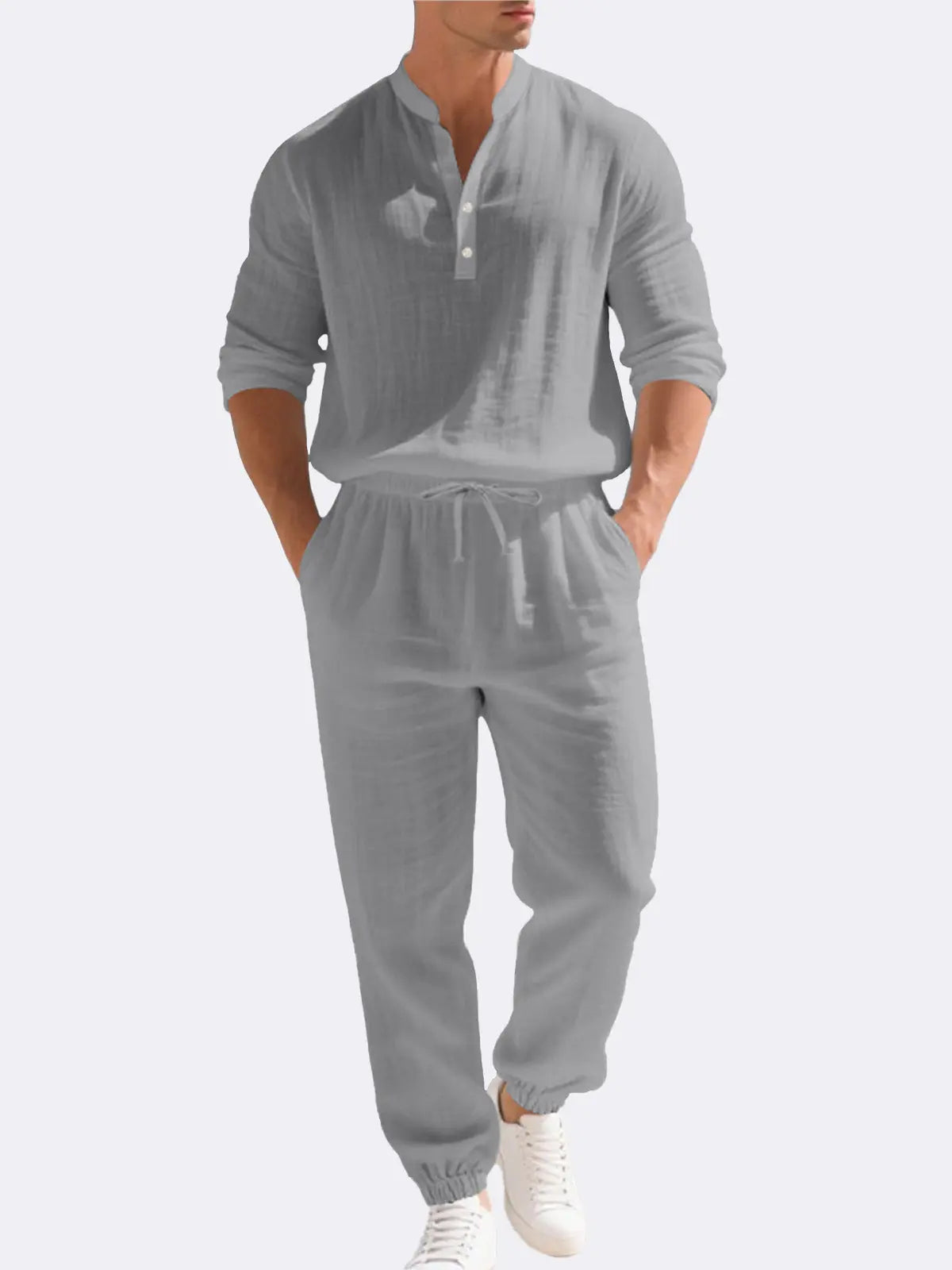Ethan | Relaxed Lightweight Linen Set for Summer