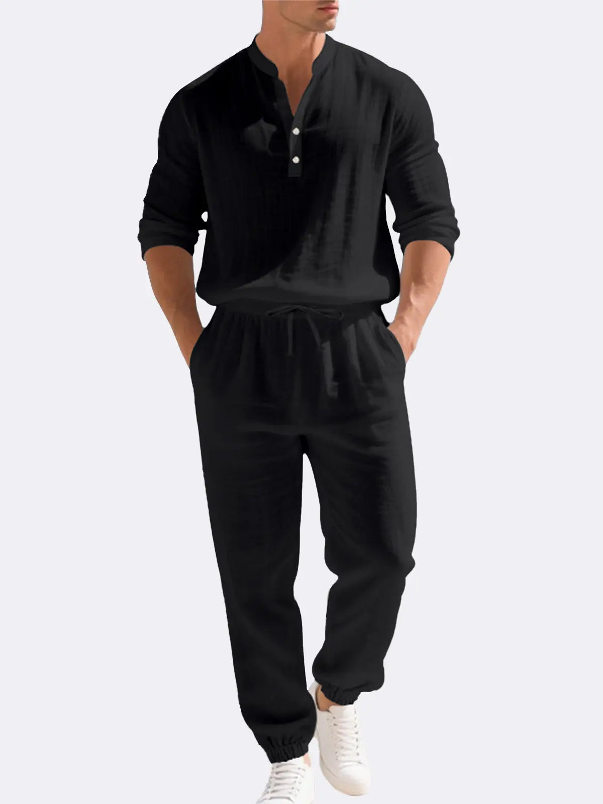 Ethan | Relaxed Lightweight Linen Set for Summer