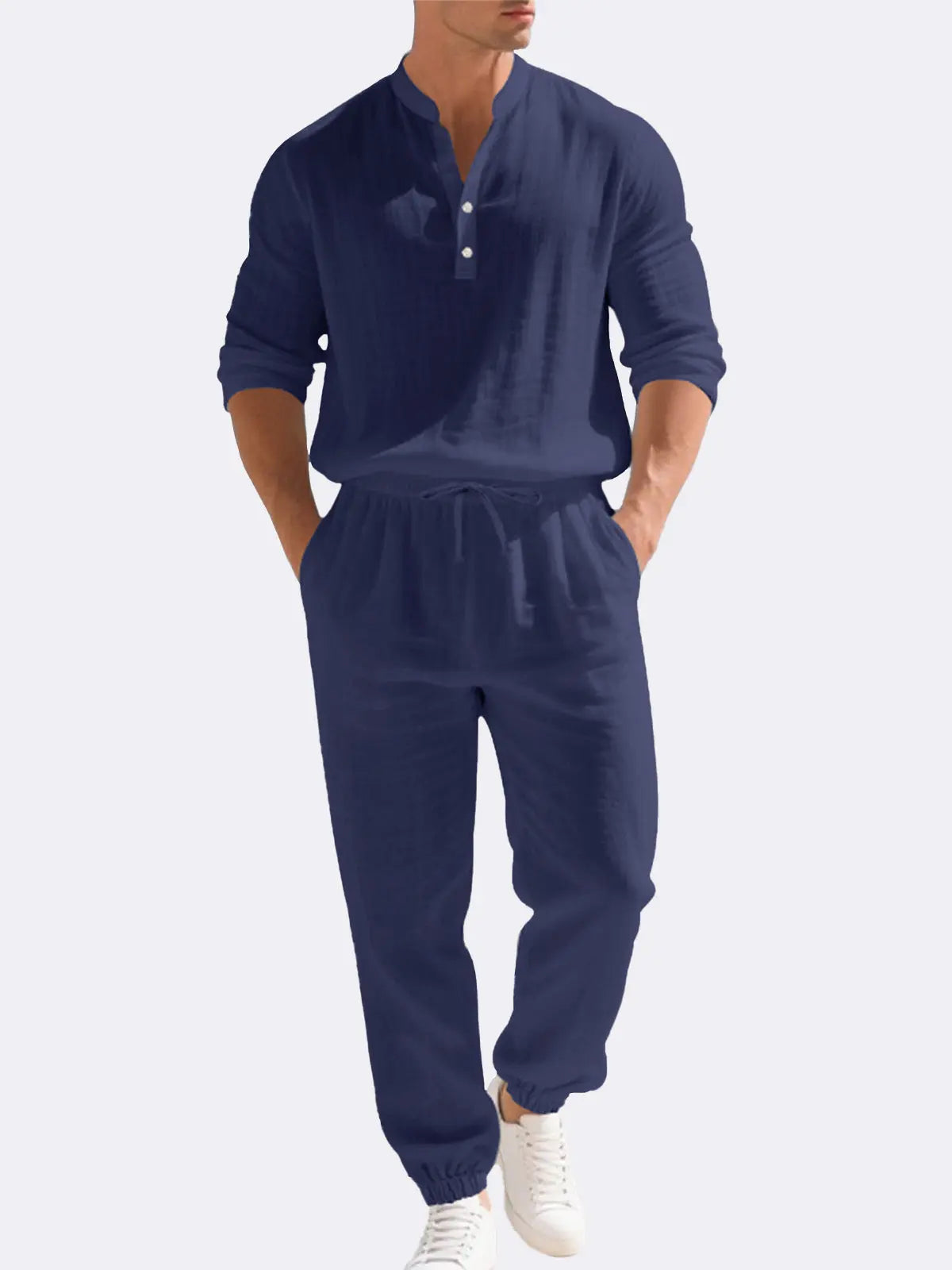 Ethan | Relaxed Lightweight Linen Set for Summer