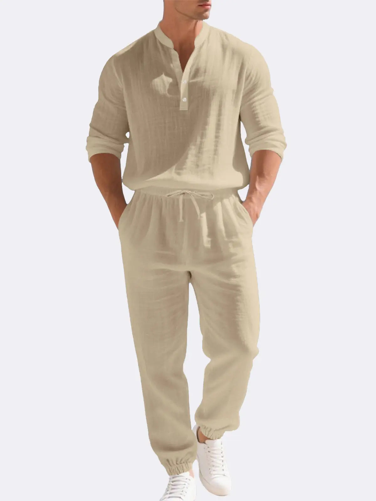 Ethan | Relaxed Lightweight Linen Set for Summer