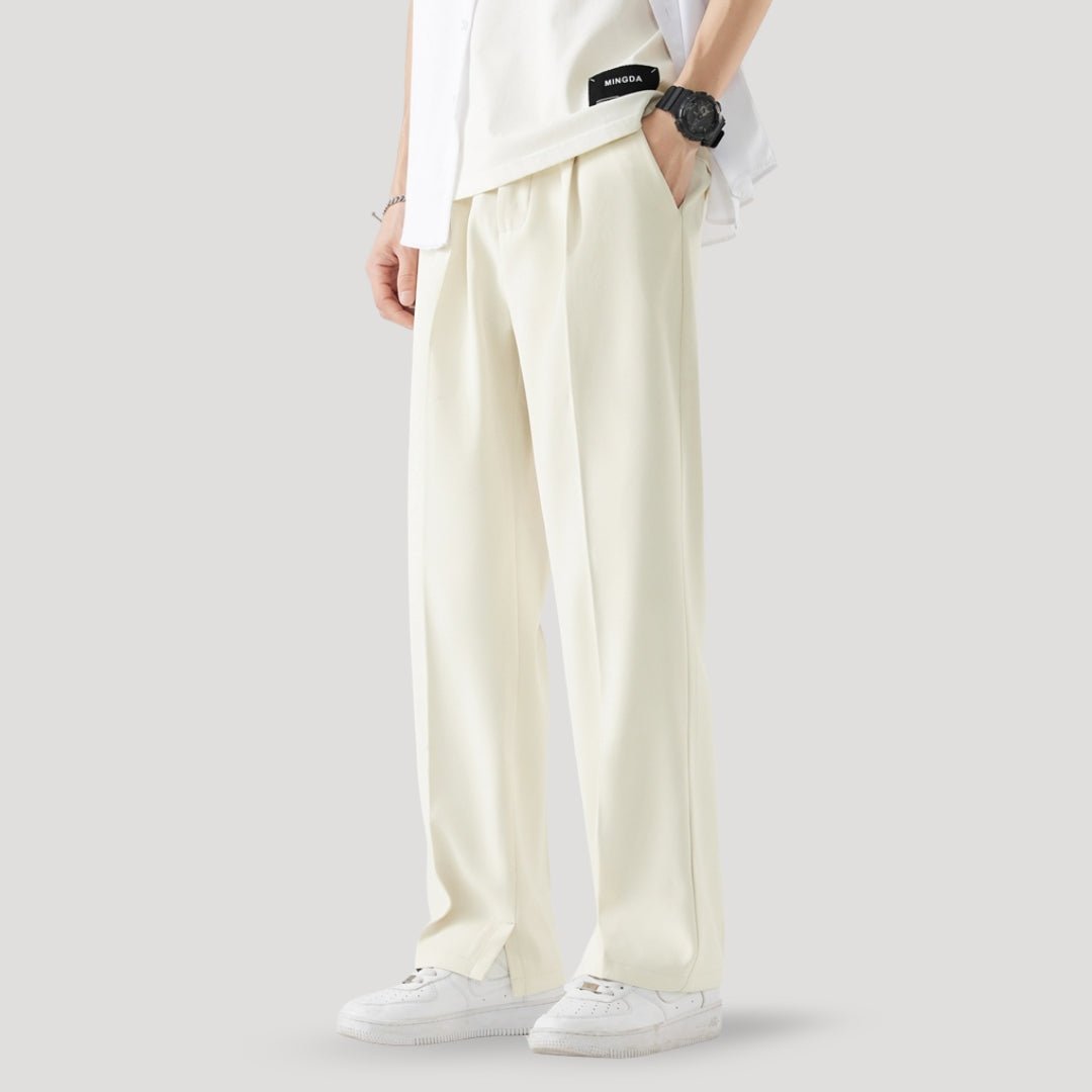 Ethan | Relaxed Wide-Leg Casual Trousers for Men