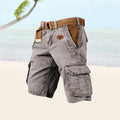 Rugged Lightweight Men's Cargo Shorts for Outdoor Comfort
