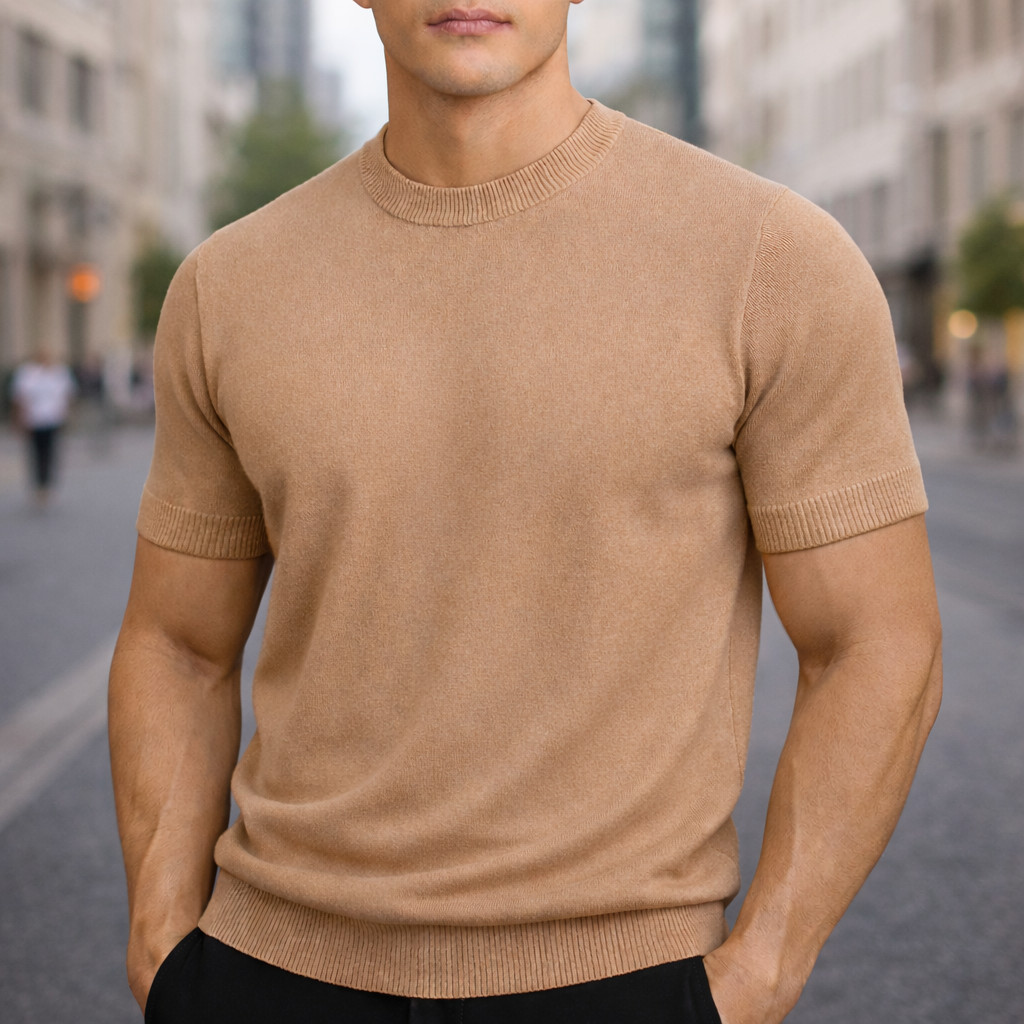 Ethan | Soft Classic Cashmere T-Shirt