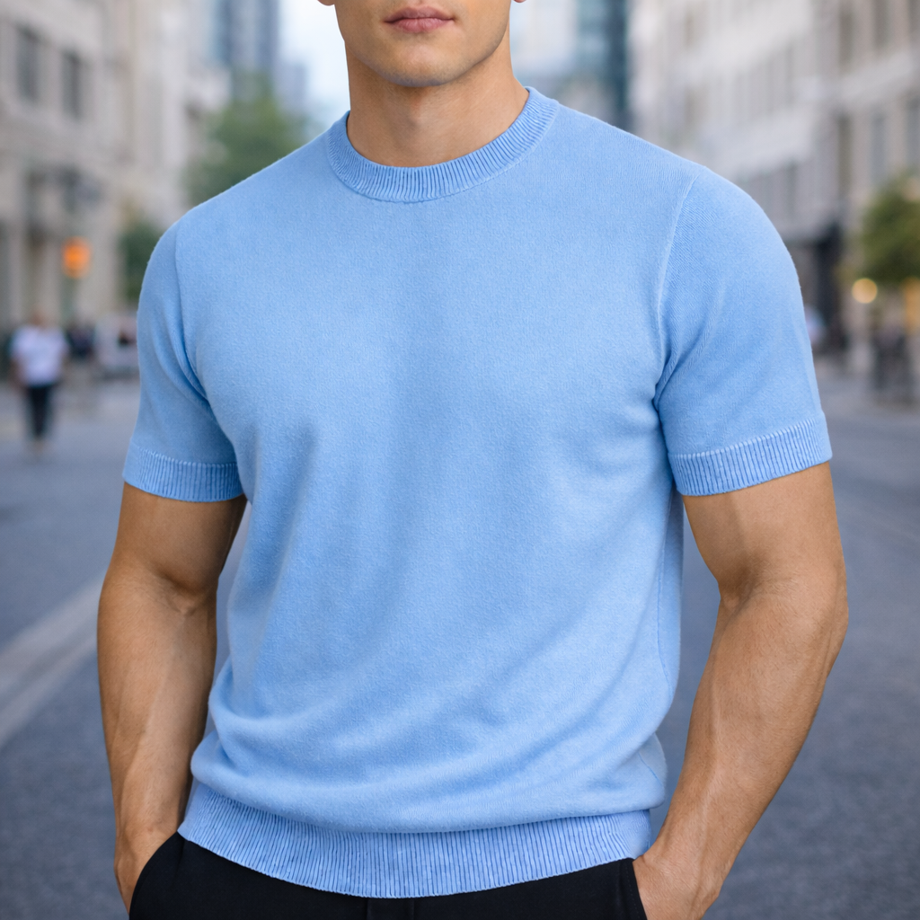 Ethan | Soft Classic Cashmere T-Shirt