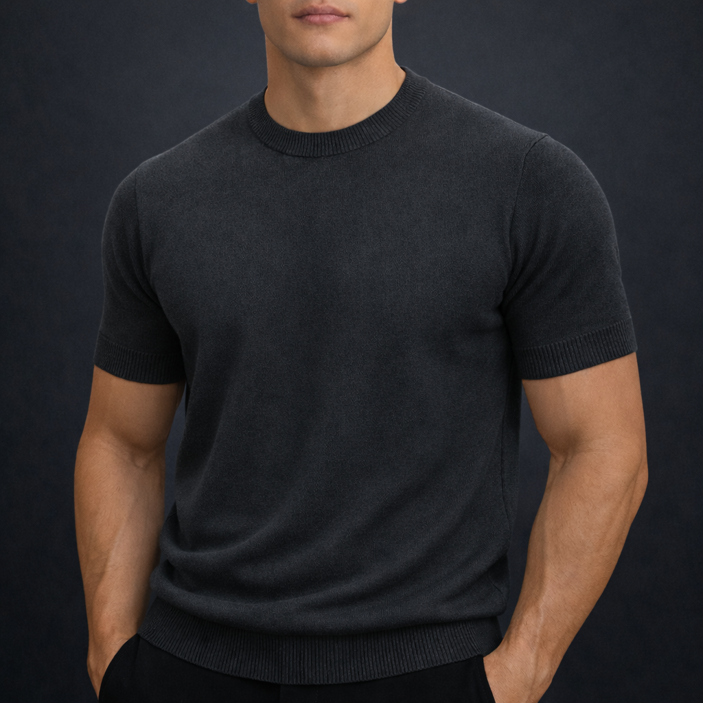 Ethan | Soft Classic Cashmere T-Shirt