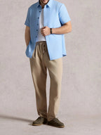 Men’s Casual Short Sleeve Shirt – Lightweight Everyday Button-Up Top