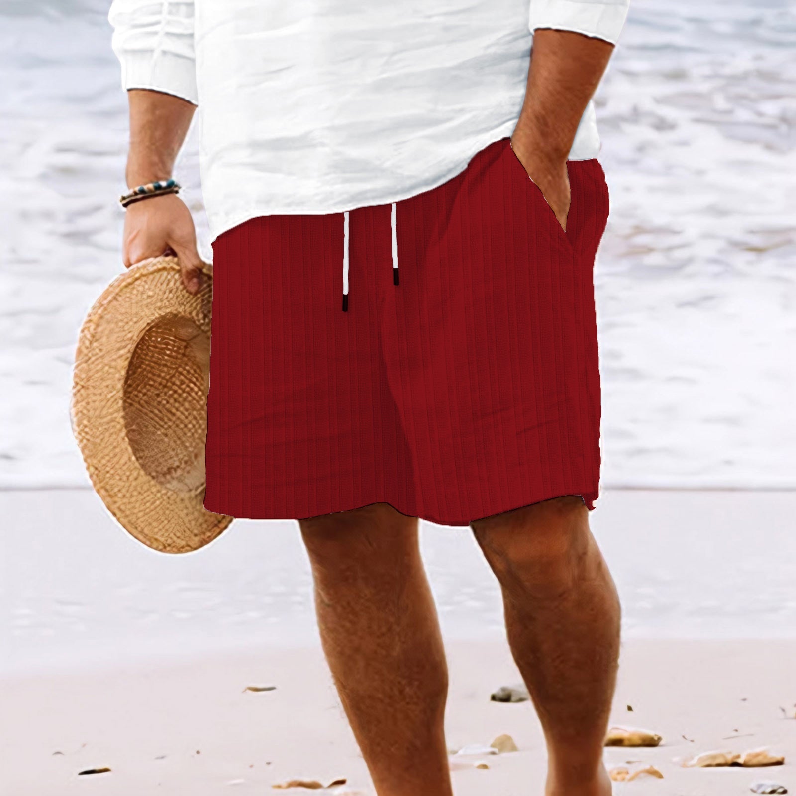 Ethan | Stylish Lightweight Striped Men's Shorts