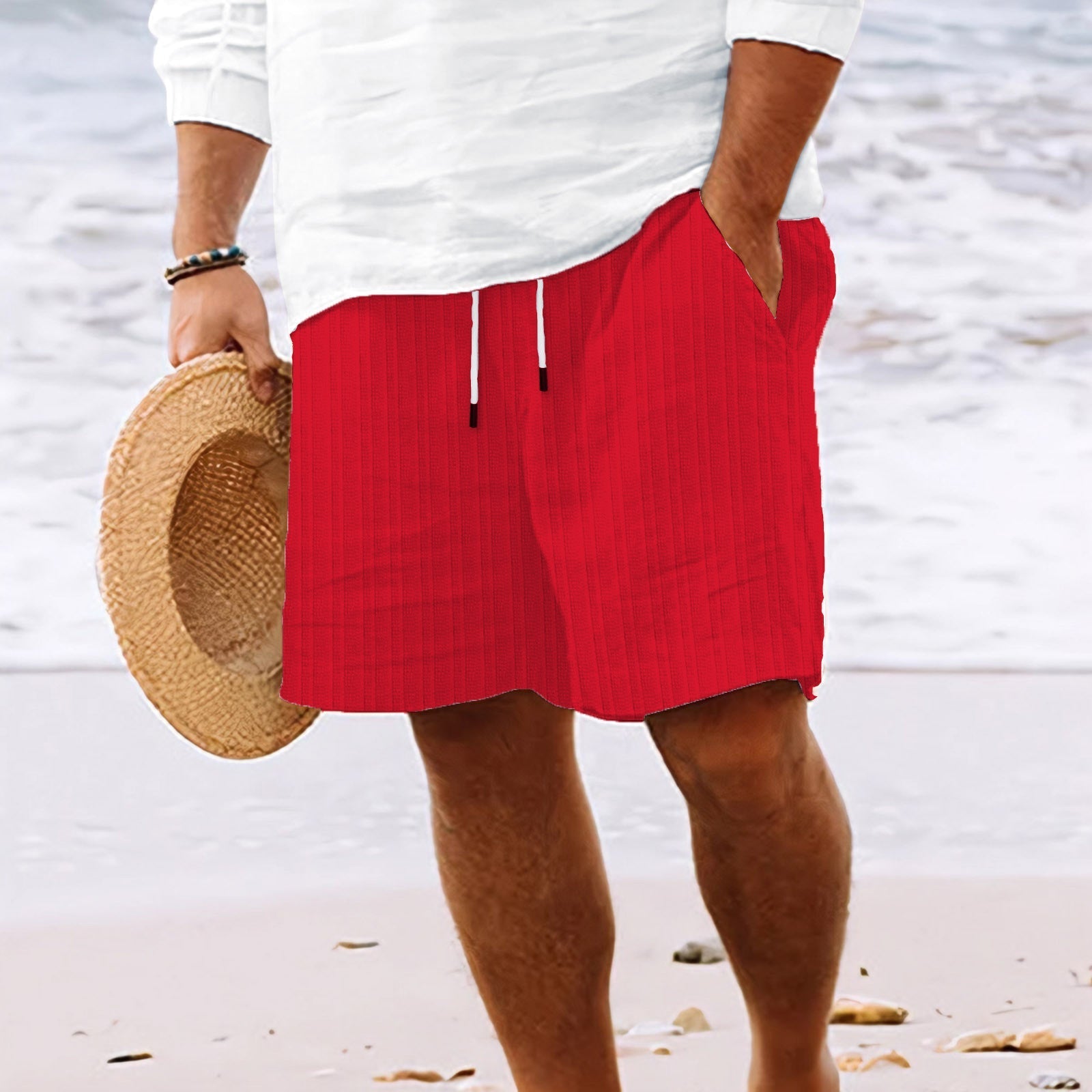 Ethan | Stylish Lightweight Striped Men's Shorts