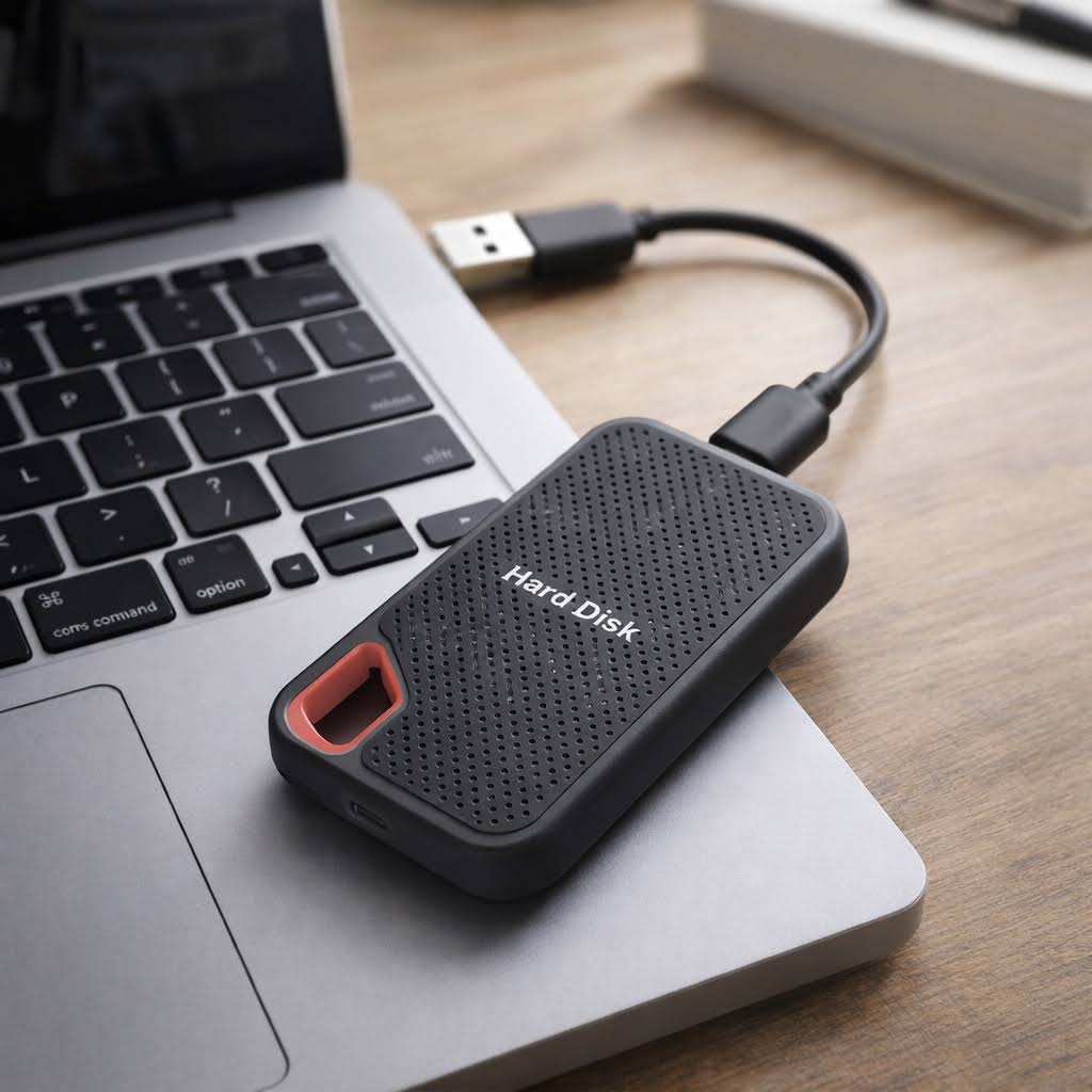 High-Speed Portable SSD External Storage Drive