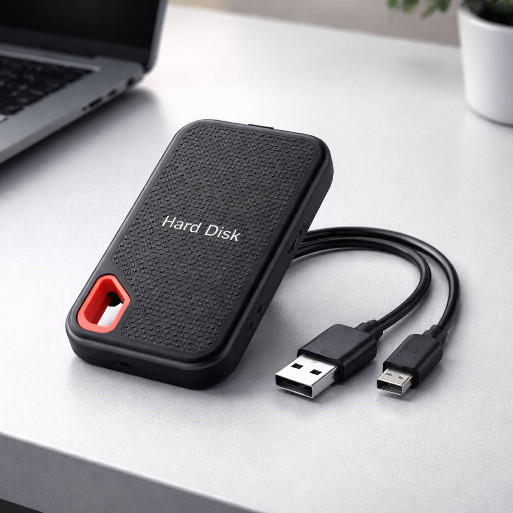 High-Speed Portable SSD External Storage Drive