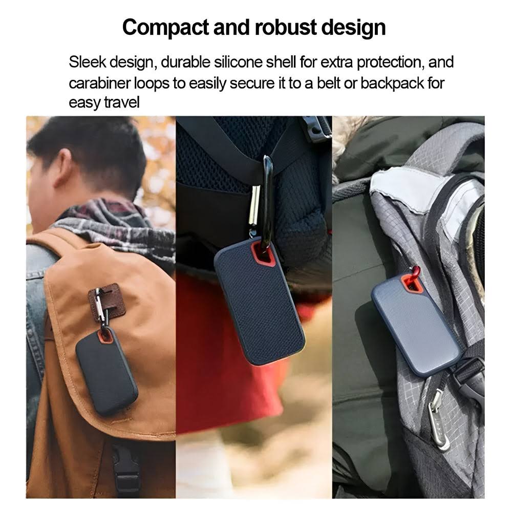 High-Speed Portable SSD External Storage Drive