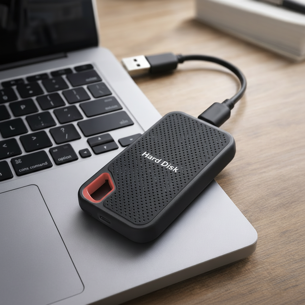 USB-C Portable SSD External Hard Drive