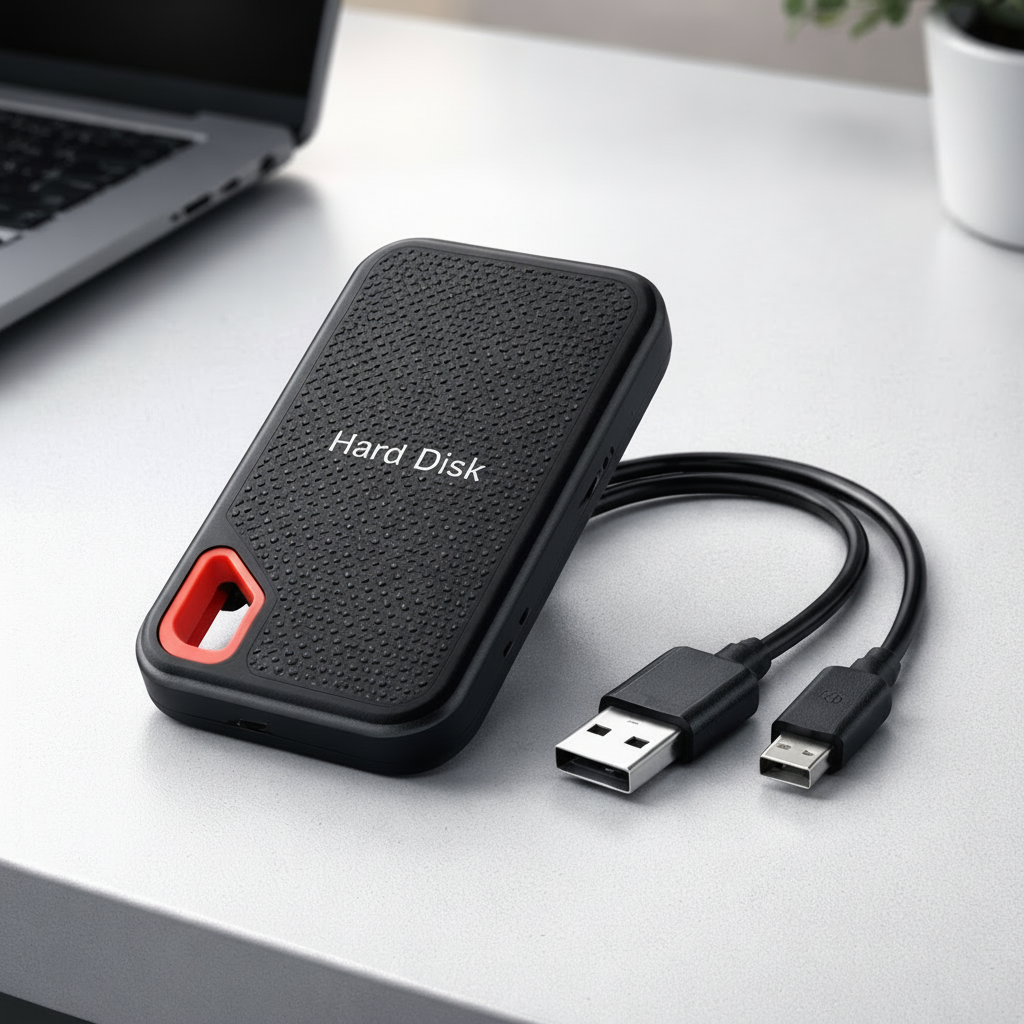 USB-C Portable SSD External Hard Drive