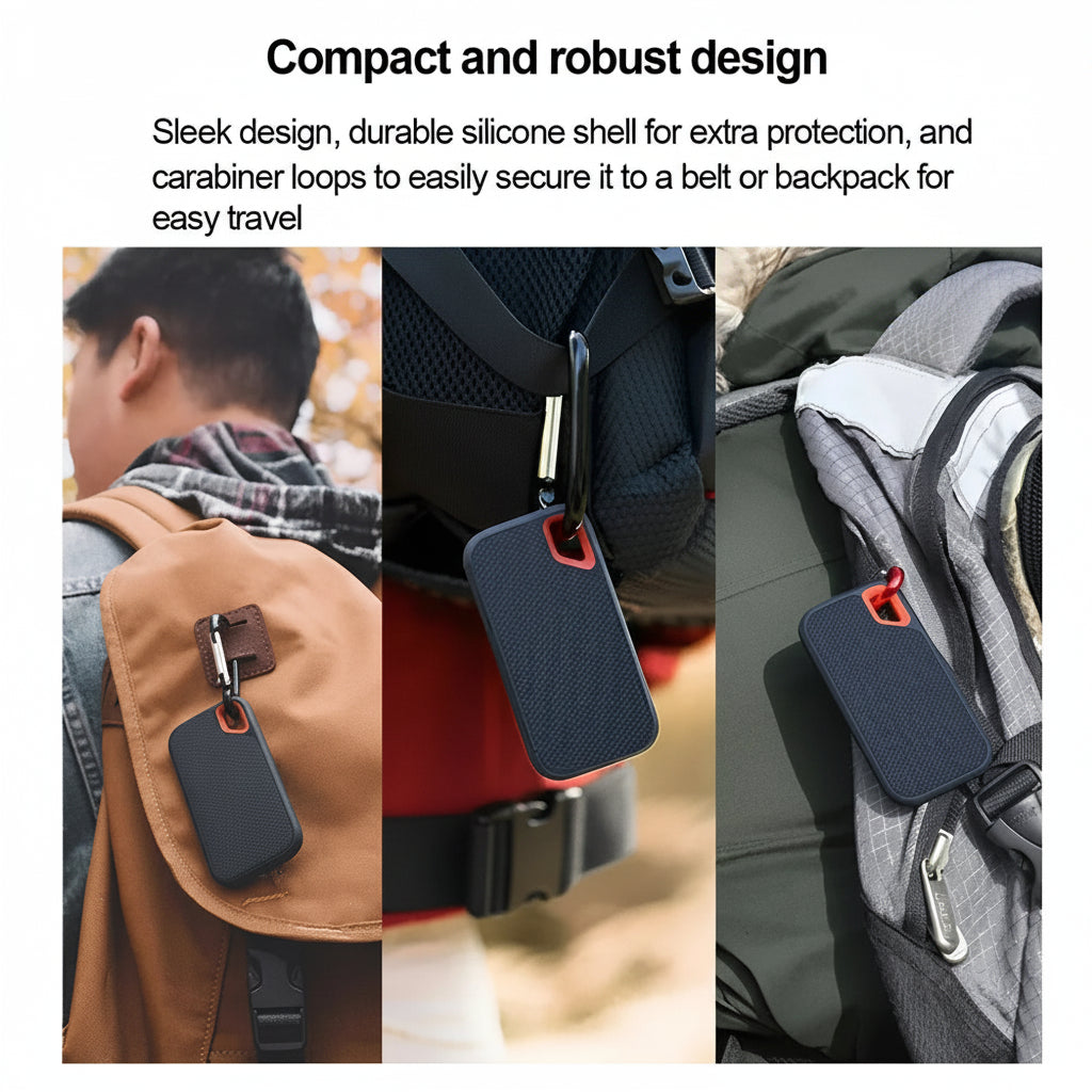 USB-C Portable SSD External Hard Drive