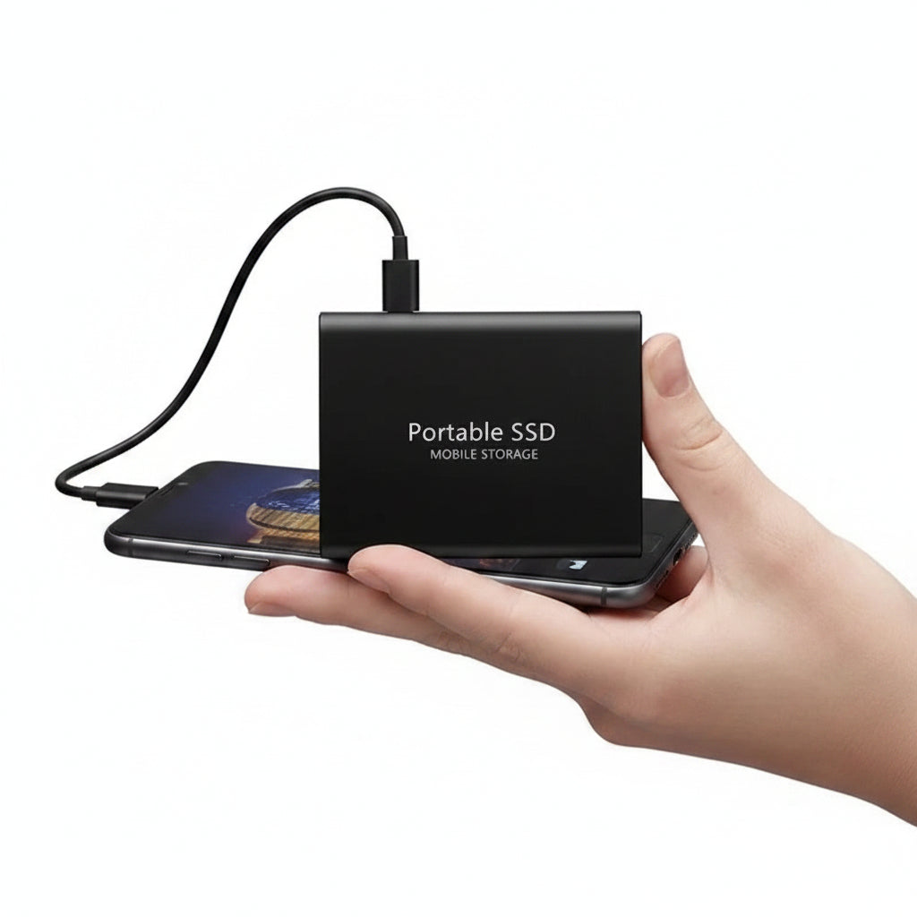 High-Capacity Portable USB SSD External Drive