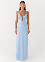 Flora Collection Floral Maxi Dress – Women’s V-Neck Elegant Special Occasion Dress