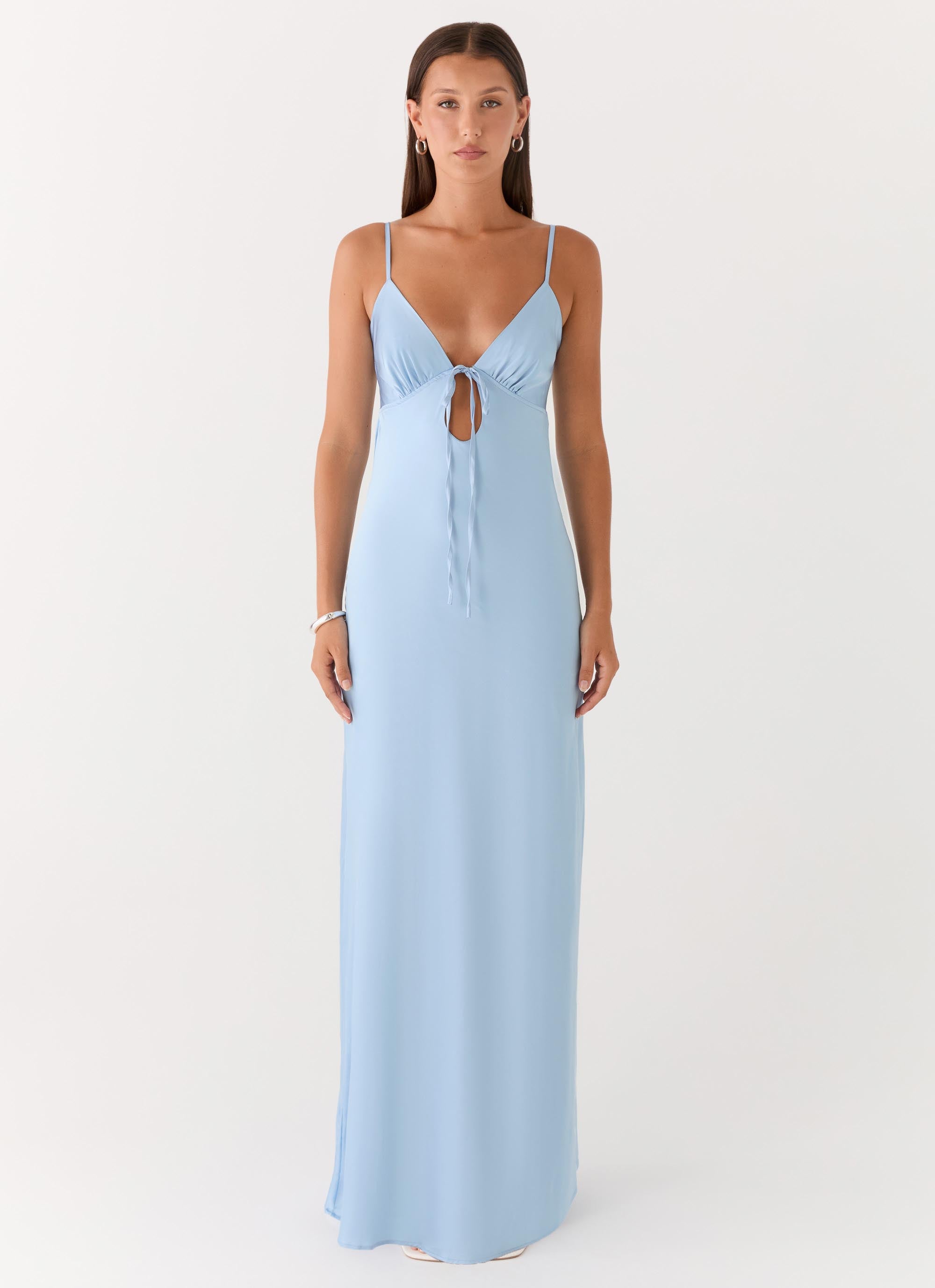 Flora Collection Floral Maxi Dress – Women’s V-Neck Elegant Special Occasion Dress