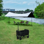Heavy Duty Foldable Portable Outdoor Camping Wagon for Beach & Picnic
