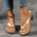 Harper Collection | Block Heel Sandals with Cushioned Footbed | Stylish Orthopedic Support for All-Day Comfort