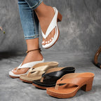Harper Collection | Block Heel Sandals with Cushioned Footbed | Stylish Orthopedic Support for All-Day Comfort