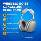Wireless Over-Ear Noise Cancelling Bluetooth Headphones