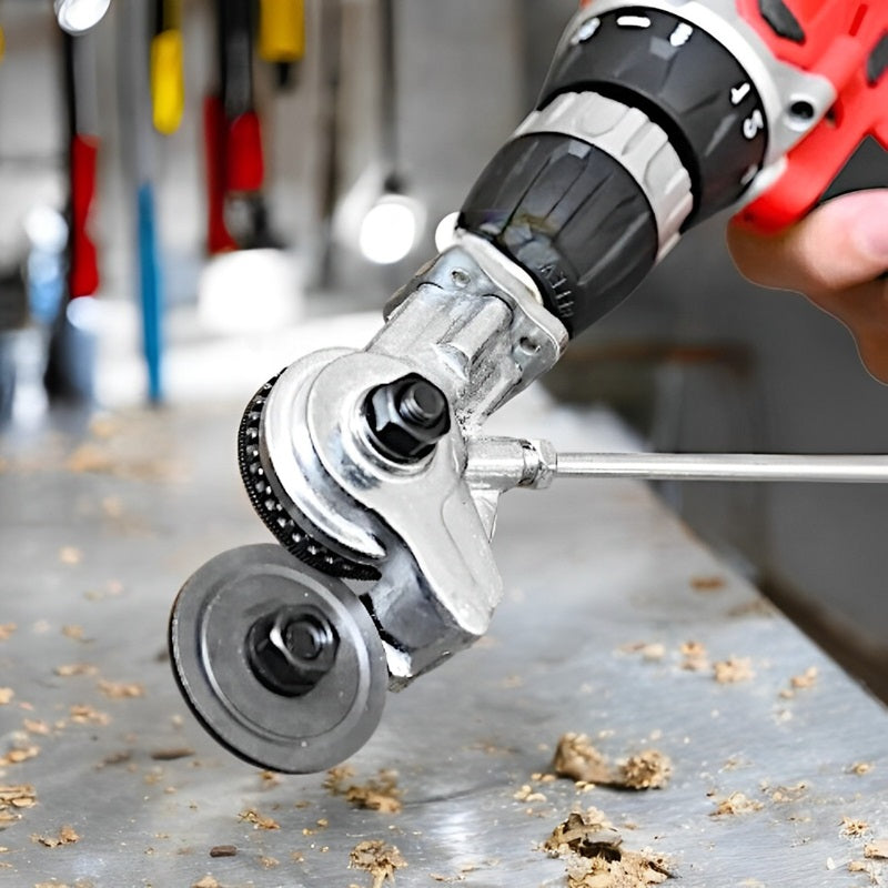 Metal Cutting Adapter Attachment for Electric Drill