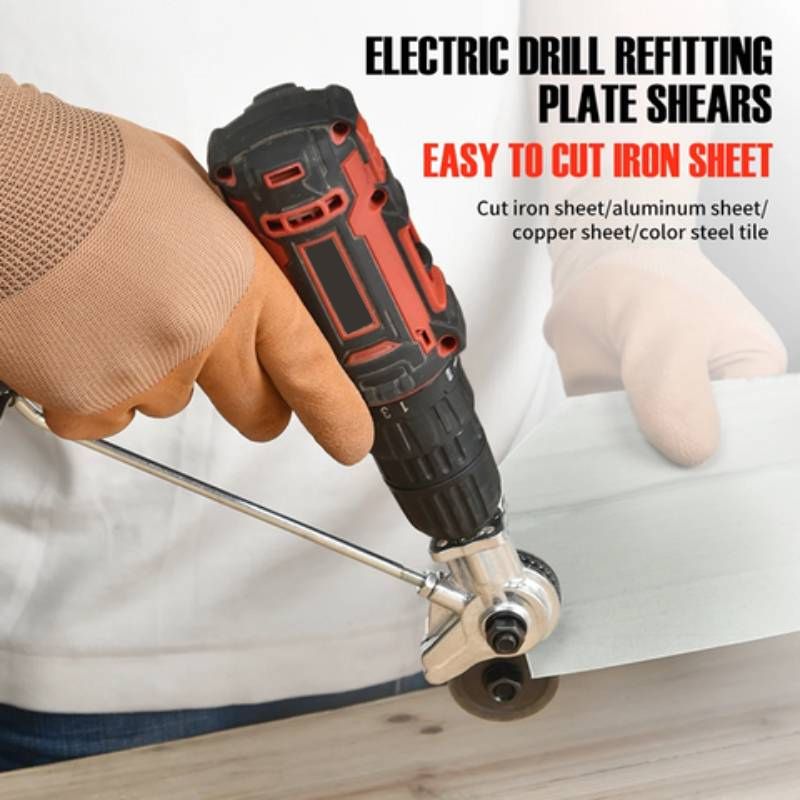 Metal Cutting Adapter Attachment for Electric Drill