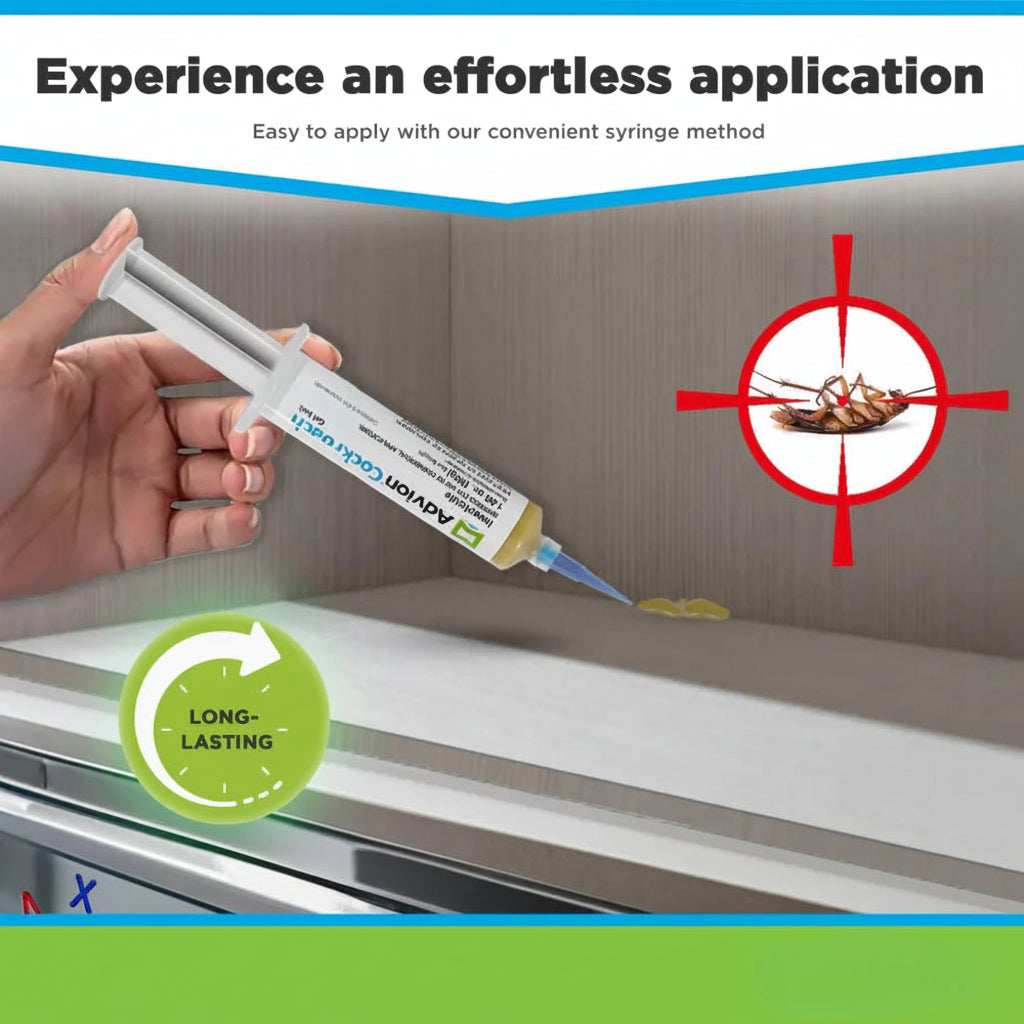 Indoor Cockroach Control Gel Syringe