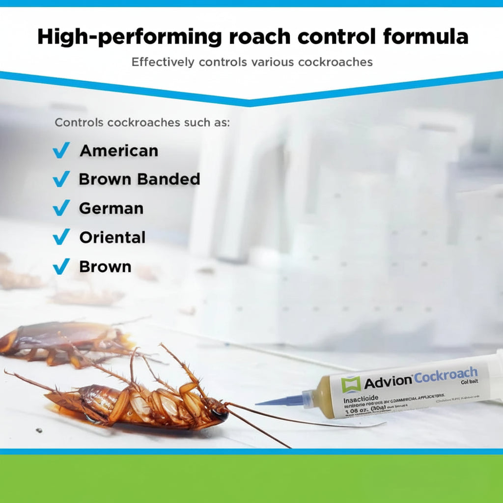 Indoor Cockroach Control Gel Syringe