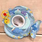 Inflatable Baby Swim Ring with Safety Seat | Bright Colors for Safe Water Fun