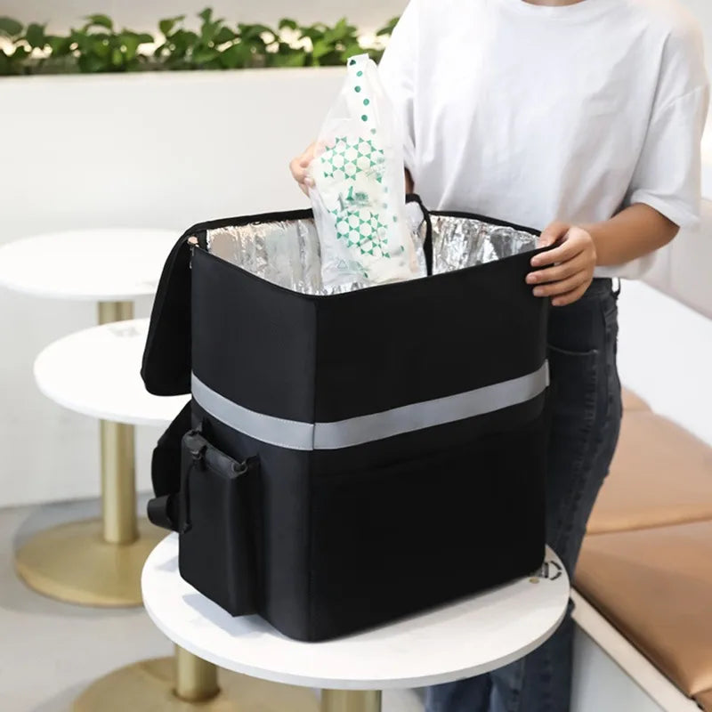 Insulated Lunch Bag | Extra Large Cooler Backpack with Durable Oxford Cloth | Perfect for Fresh Food Storage