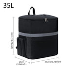 Insulated Lunch Bag | Extra Large Cooler Backpack with Durable Oxford Cloth | Perfect for Fresh Food Storage