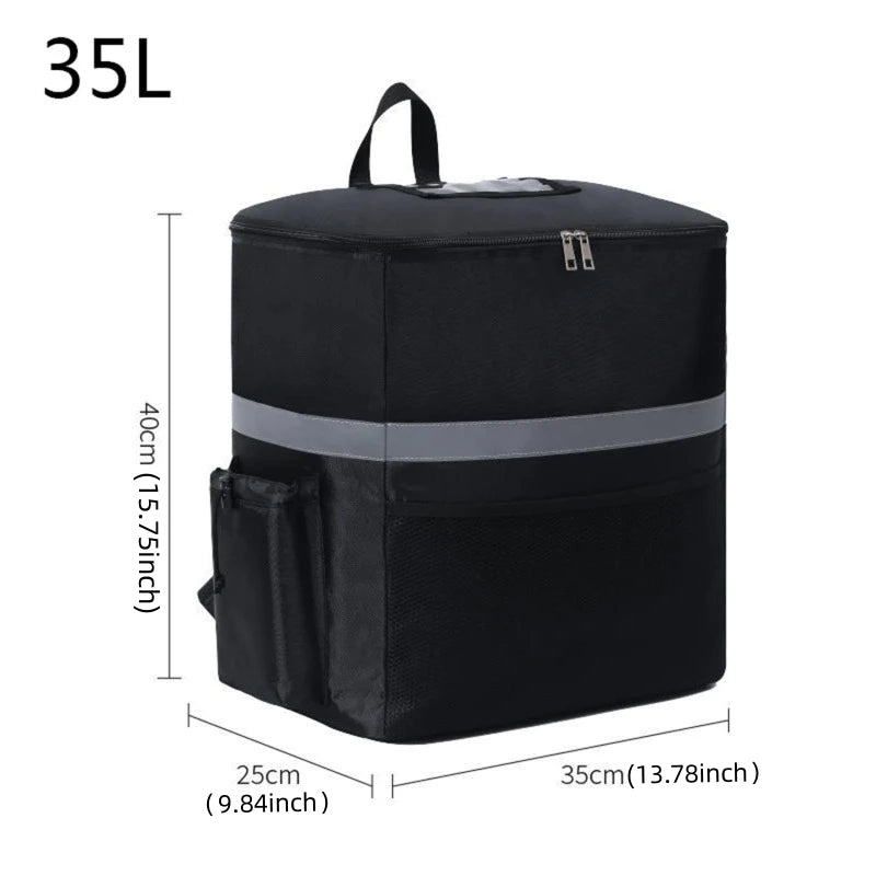 Insulated Lunch Bag | Extra Large Cooler Backpack with Durable Oxford Cloth | Perfect for Fresh Food Storage
