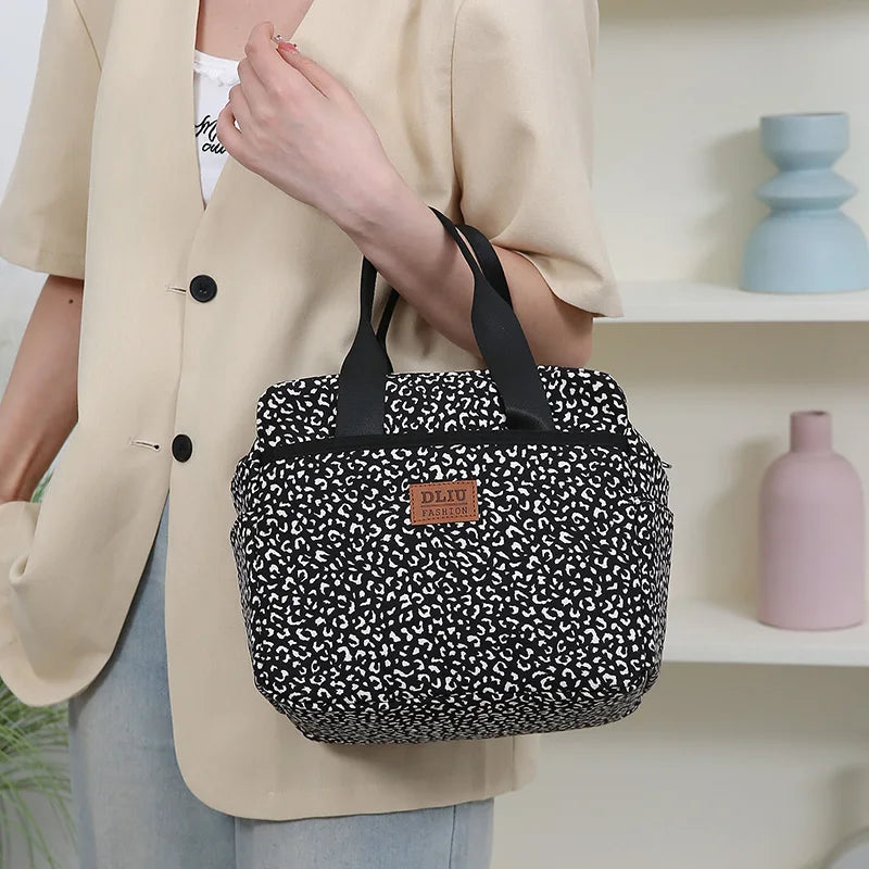 Insulated Lunch Bag | Thickened Nylon Fabric with Large Capacity | Ideal for Work and Picnics