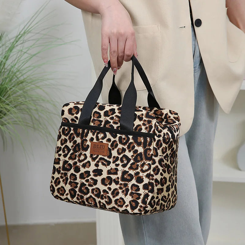 Insulated Lunch Bag | Thickened Nylon Fabric with Large Capacity | Ideal for Work and Picnics