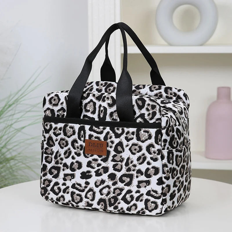 Insulated Lunch Bag | Thickened Nylon Fabric with Large Capacity | Ideal for Work and Picnics