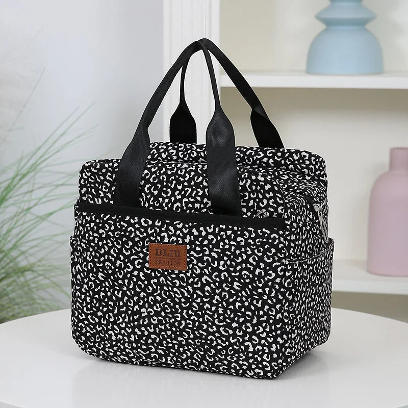 Insulated Lunch Bag | Thickened Nylon Fabric with Large Capacity | Ideal for Work and Picnics