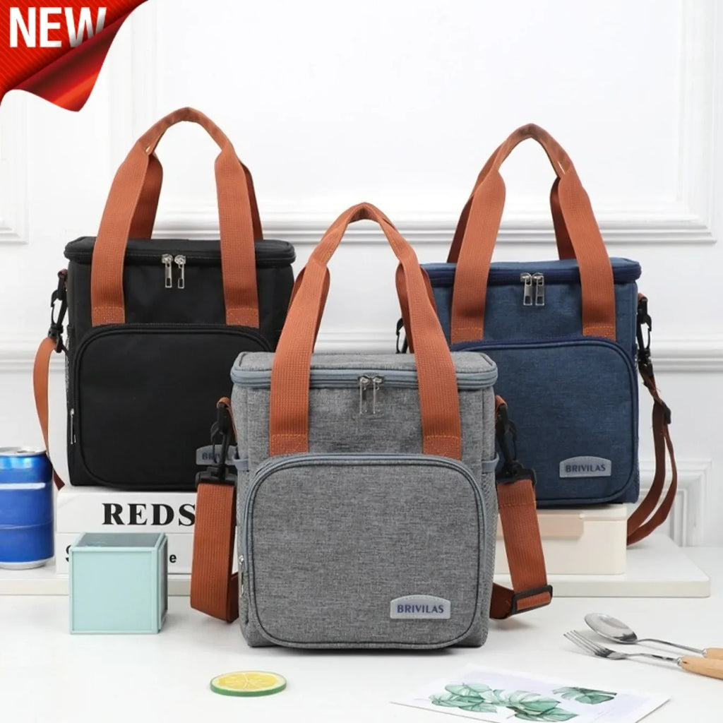 Insulated Lunch Totes | Tote Lunch Bag with Heat-Resistant Design | Perfect for Hot and Cold Meals